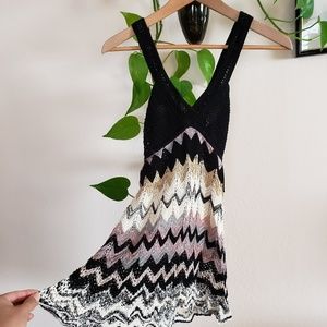 M Missoni Crochet Knit Top Size Small